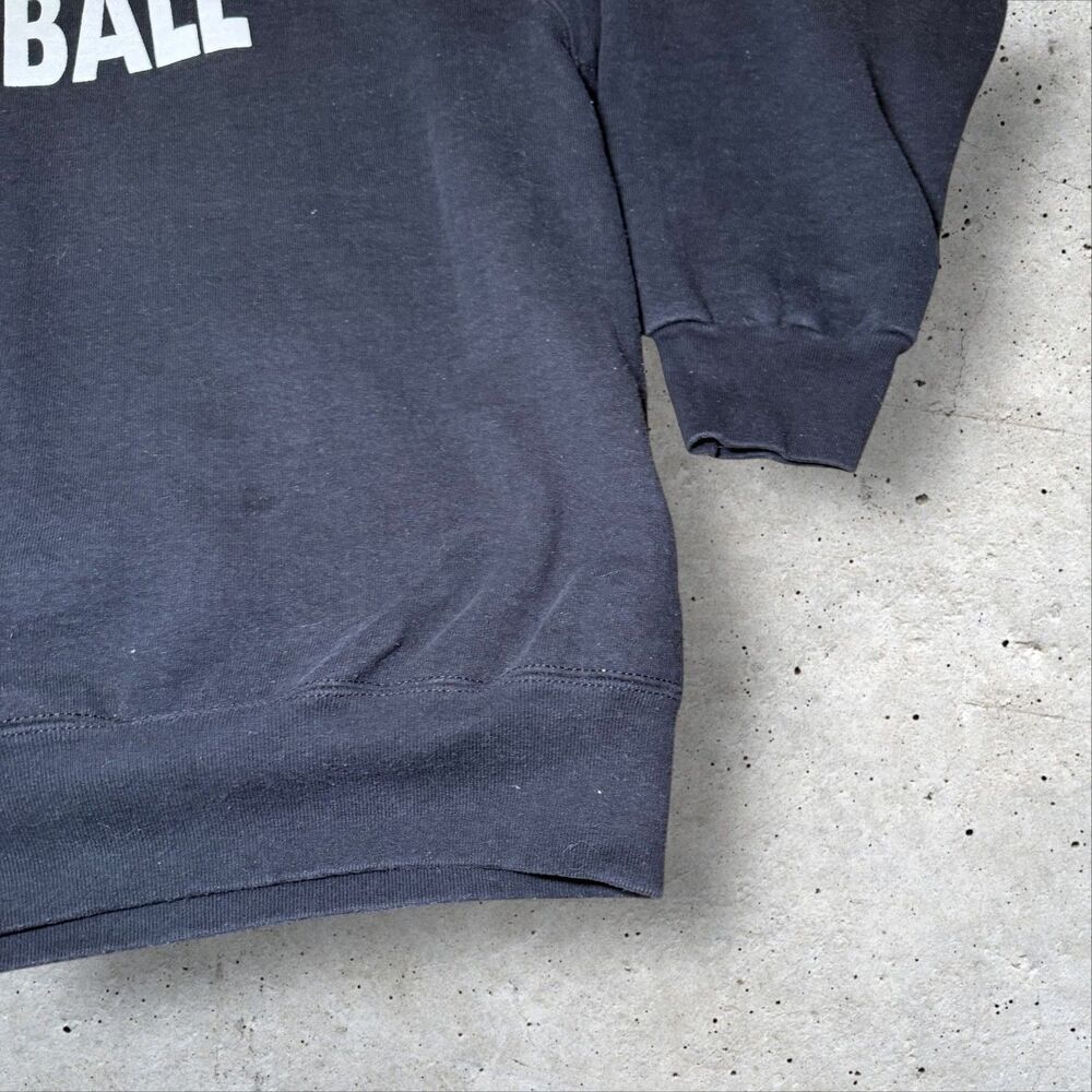 Vintage 1995 Rangeview Ball Sweatshirt Navy XL Rangeview High School Colorado - Picture 7 of 10